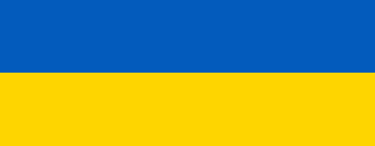 Ukrainische Flaggenfarben © Stadt Hildesheim