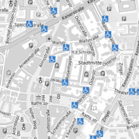 Schwerbehindertenparkplätze&nbsp;&copy;&nbsp;Stadt Hildesheim