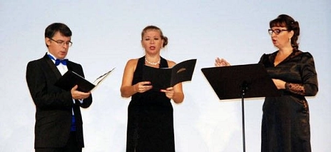 Alexej Tschuwaschov, Svetlana Tschuklinova und Margarita Krassova
