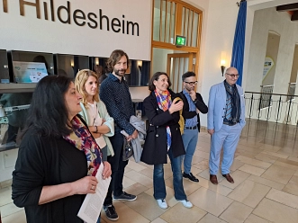 Empfang des Austauschs der Friedrich-List-Schule Hildesheim mit der Bordoni Schule