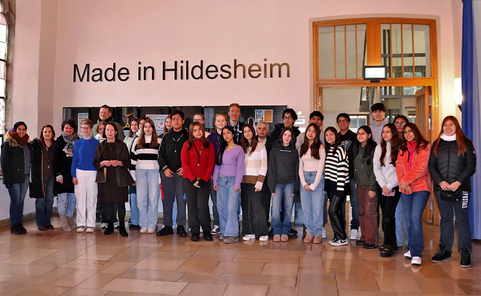 Gruppenfoto mit Bürgermeisterin Frau Dr. Wendt © Stadt Hildesheim