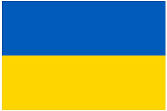 Flaggenfarben der Ukraine © gemeinfrei