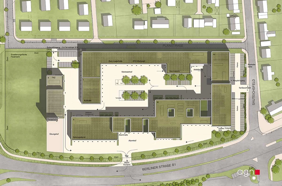 Lageplan GAZ&nbsp;&copy;&nbsp;Stadt Hildesheim