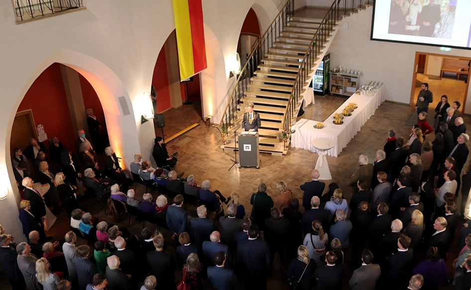 Oberbürgermeister Dr. Ingo Meyer bei seiner Neujahrsansprache © Stadt Hildesheim