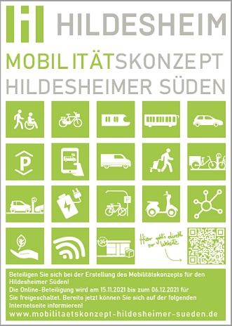 Plakat Mobilitätskonzept Beteiligung