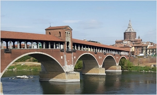 Ponte coperto in Pavia