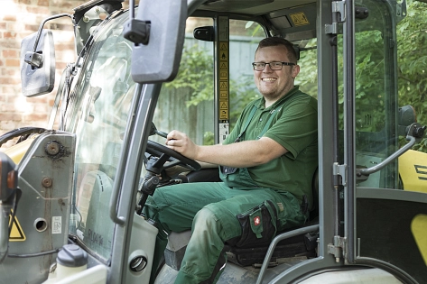 Radlader&nbsp;&copy;&nbsp;Stadt Hildesheim