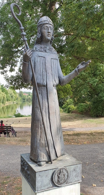 Statue von Rainald von Dassel © Stadt Hildesheim