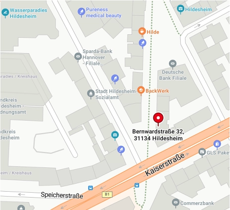 Wegbeschreigung&nbsp;&copy;&nbsp;Stadt Hildesheim